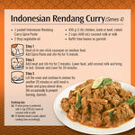 Asian Home Gourmet Indonesian Rendang Curry Cooking instruction. 